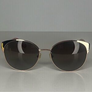 Kate Spade Rose Gold and Black Lens Sunglasses